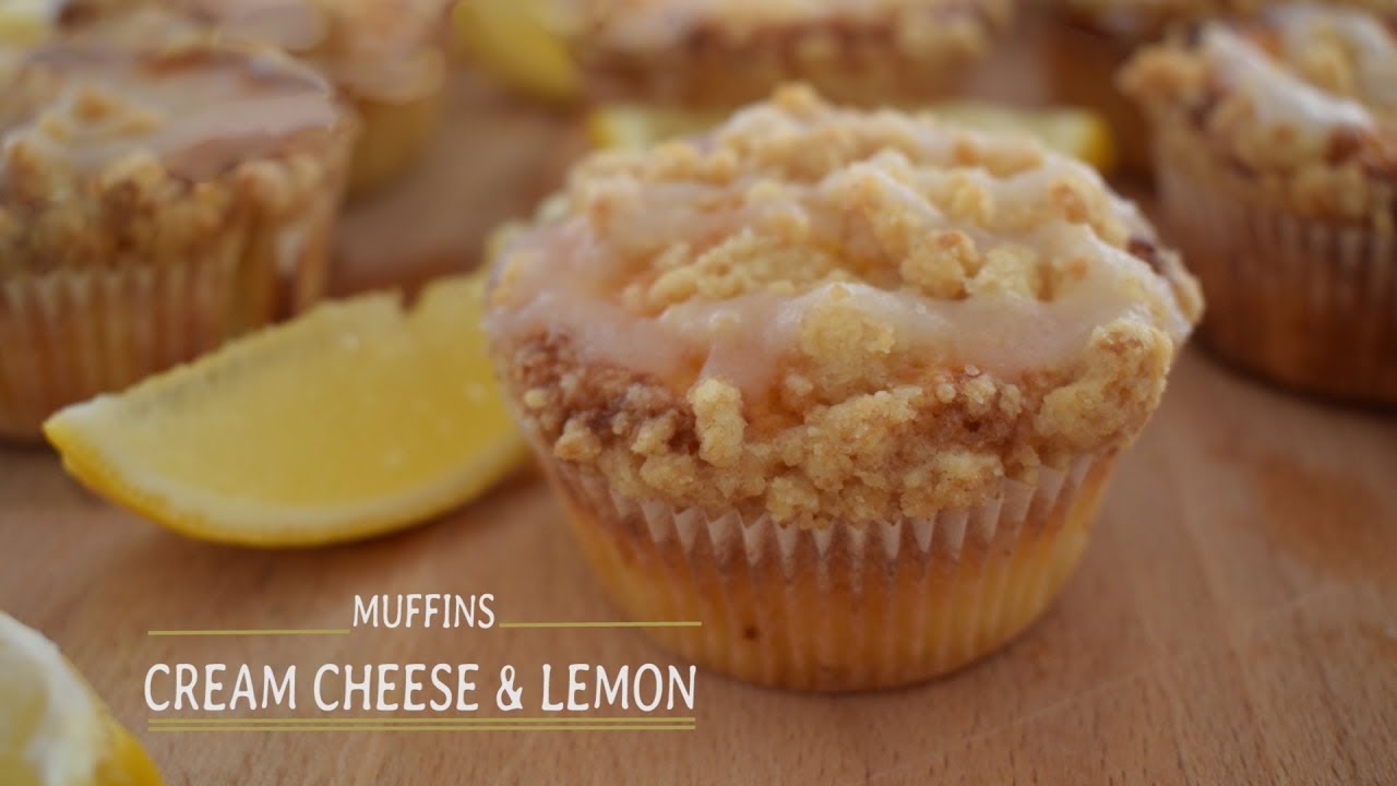 Cream Cheese & Lemon Muffins | Go Delicious