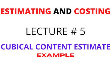 5.Cubical Content Estimate [Example]