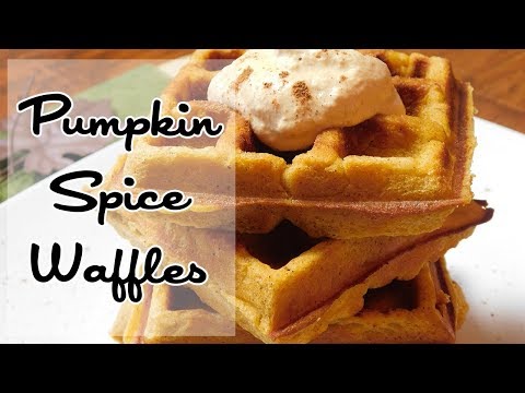 Pumpkin Waffles || Easy Keto Recipe