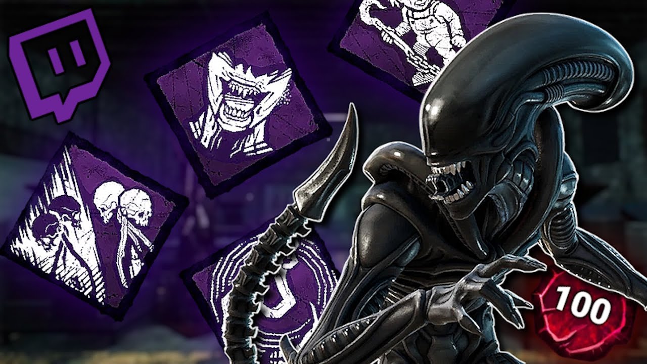 Twitch Streamers Take On My P100 Xenomorph | Dead by Daylight - YouTube