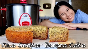 Ang Rice Cooker Ay Hindi Lang Para Pang Saing, Pwede Ka Din Magluto Ng Cake Gamit Ito!