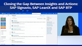 SAP BTP: Closing the Gap Between Insights and Actions with SAP Signavio, SAP LeanIX