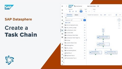 Create a Task Chain: SAP Datasphere