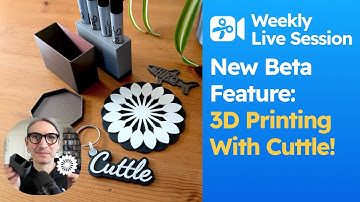 Export for 3D Printing directly from Cuttle (Beta Feature)