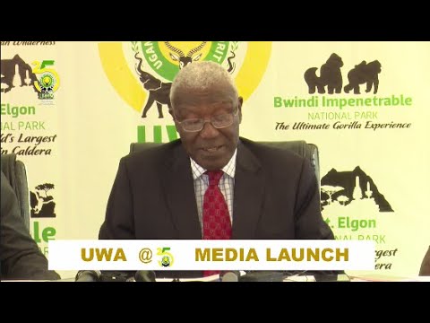 MINISTER OF TOURISM, WILDLIFE U0026 ANTIQUITIES UGANDA ADDRESS DURING MEDIA LAUNCH OF UWAat25 ||#UWAat25