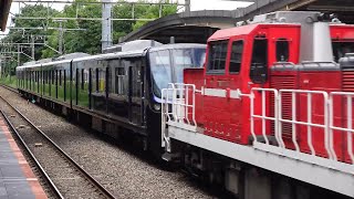 DD200-5+相鉄21000系 21101F 甲種 相模原駅通過