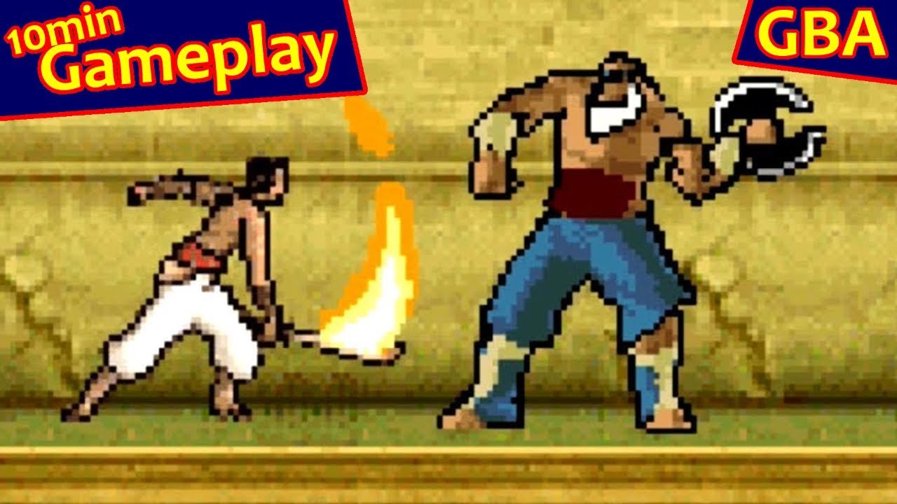 Prince of Persia The Sands of Time (Gameboy Advance) Playthrough