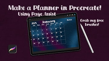 Make a Customized Planner in Procreate!
