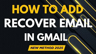 Add Recovery email to google account  || How to Add Recovery Email in Gmail screenshot 5