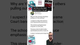 Why are Yale and Harvard Law withdrawing from the US News rankings?