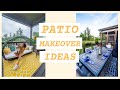 DIY PATIO MAKEOVER GUIDE | Outdoor Deck Decorating Ideas