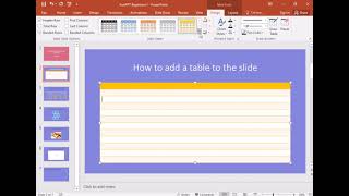 How to make a PowerPoint Presentation Tutorial - Beginners guide to MS PowerPoint 2016