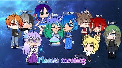 if the planets had a meeting