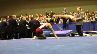 Akash Modi - Floor Exercise - 2014 Winter Cup Challenge Finals