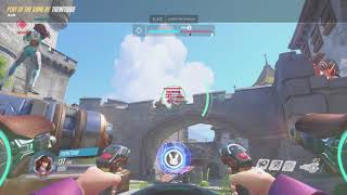 D.Va POTG - Overwatch PS4 - Eichenwalde Triple Kill