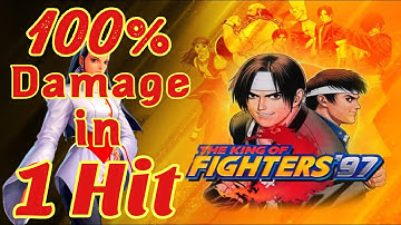 Kof 97 100% Damage in 1 Hit