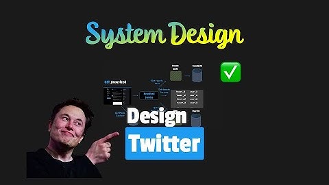 Design Twitter - System Design Interview