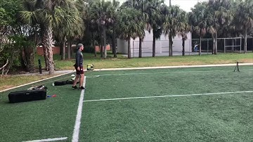 Linear speed training: Kevin Anderson daily speed work