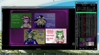 Touhou Kaikidan ~ Mystic Square but I run it on Android's virtual second screen using RetroArch screenshot 1