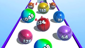 Ball Merge 2048 Gameplay - Android, iOs - Part 3