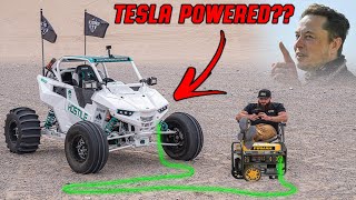 A Tesla-Powered Polaris RZR With Over 300 HP Sounds Like An Absolute Blast