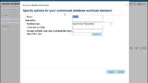 IBM Worklight Install the DB Workload Standards