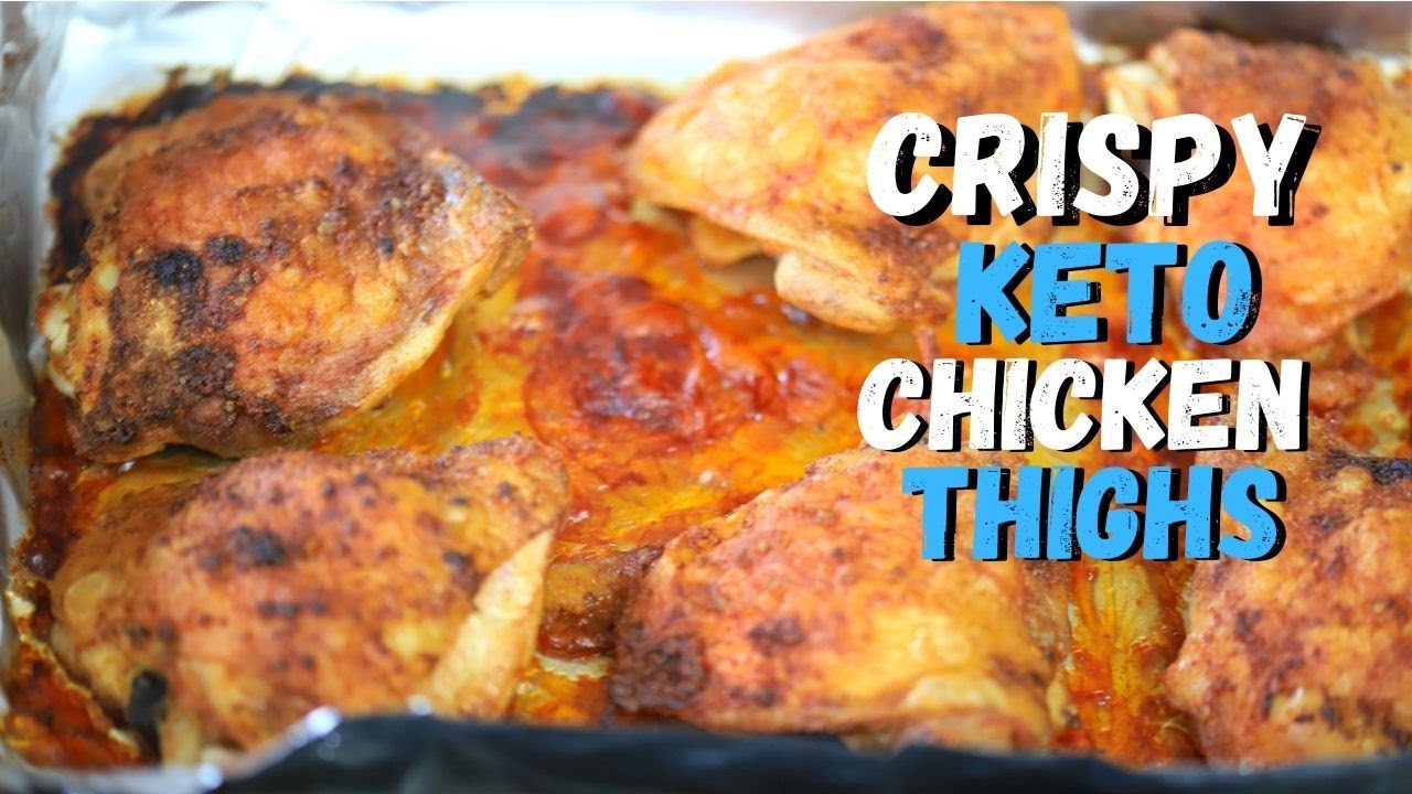How to make Keto Crispy Chicken Thighs? YouTube
