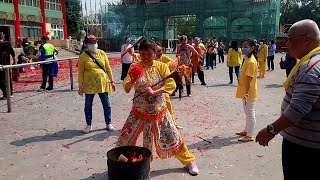 【九天玄女 三位王爺\/操五寶\/阿嬤太子\/參禮】麻豆代天府進香團\/汐止佛濟宮2