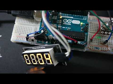 Arduino 3 Digit Timer with LED Display