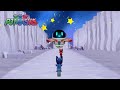 PJ Masks: Racing Heroes 🦎 Chase a villain through lunar valleys, plains and tunnels!