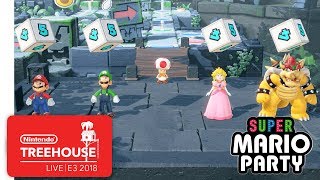 Super Mario Party Gameplay Pt. 1 - Nintendo Treehouse: Live | E3 2018