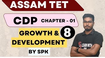 Characteristics of different stages of development ||  CDP ||  ASSAM TET | CTET | BY SPK SIR