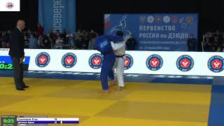 81 kg Сухопаров Е Цечоев А 19 06 2021 Т2 Первенство России среди юниоров и юниорок до 23 лет