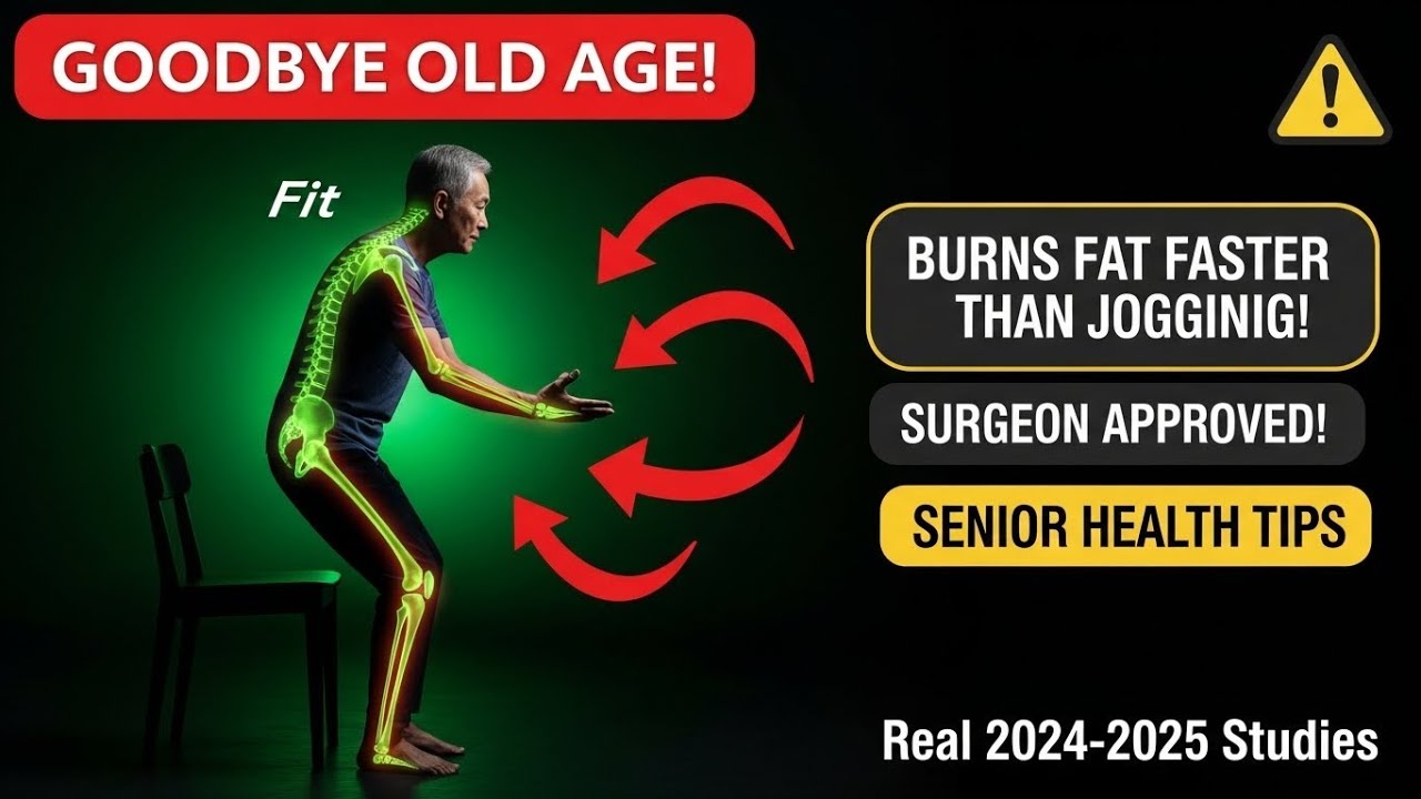 Surgeon REVEALS: 7 Chair Exercises Burn MORE Fat Than Jogging After 60 (No Impact on Joints)
