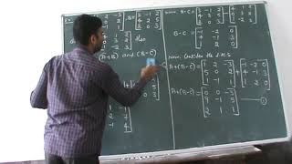 2ND PUC-MATHS || MATRICES || LECTURE-9 || BY PROF: SRIRAM BHAT