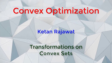 Transformations that preserve Convexity