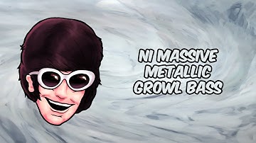 NI MASSIVE - METALLIC GROWL BASS SOUND DESIGN TUTORIAL (FREE PATCH DOWNLOAD)