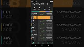 CryptoWallet App Concept