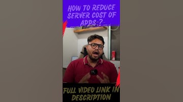 The SHOCKING Truth About App Development Expenses | How to Reduce Server Cost of Apps #shorts