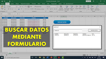 como buscar datos en EXCEL mediante formulario de VBA con MACROS de manera sencilla.✅