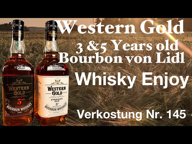 Western Gold Bourbon 3Years & #Lidl - Nr. 145 Bourbon von YouTube 5Years old Verkostung