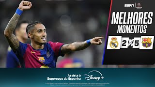 Thumbnail for RAPHINHA DESTRÓI, BARCELONA AMASSA O REAL MADRID e é campeão da Supercopa da Espanha