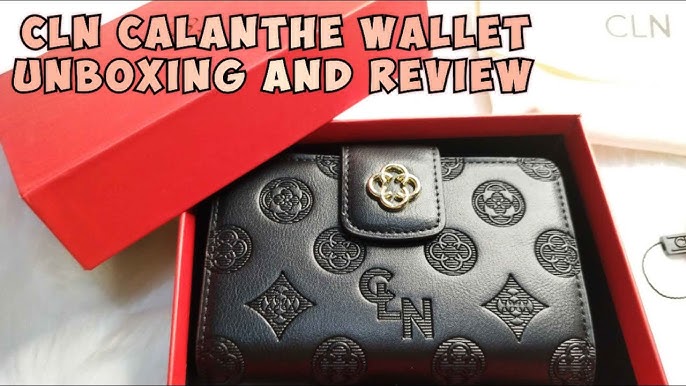 CALANTHE WALLET - CLN  unboxing and review 