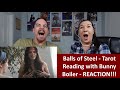 Americans React Balls of Steel - BUNNY BOILER - Tarot Reading REACTION