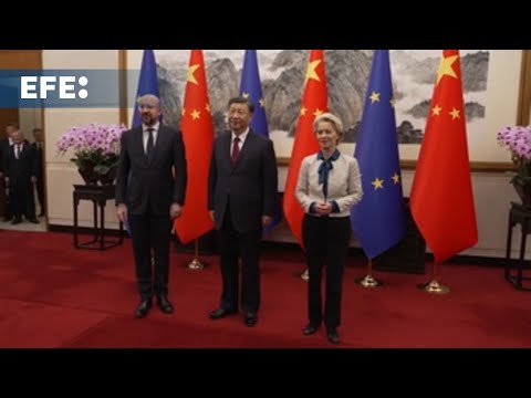 Von der Leyen pide a Xi abordar las diferencias entre China y la UE con 