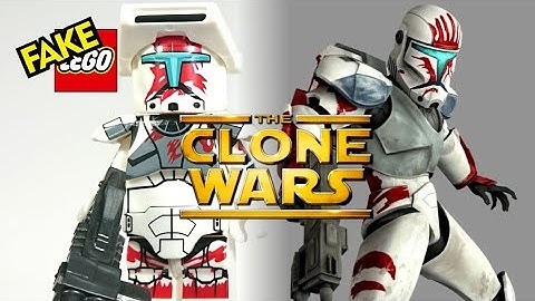 Fake Lego RC-1207 Sev Clone Commando Clone Wars custom minifigure KORUIT XP 380