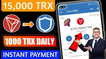 Best Tron TRX Cloud Mining Website | TRX New Site Today | TRX Mining Today | Trx mining site