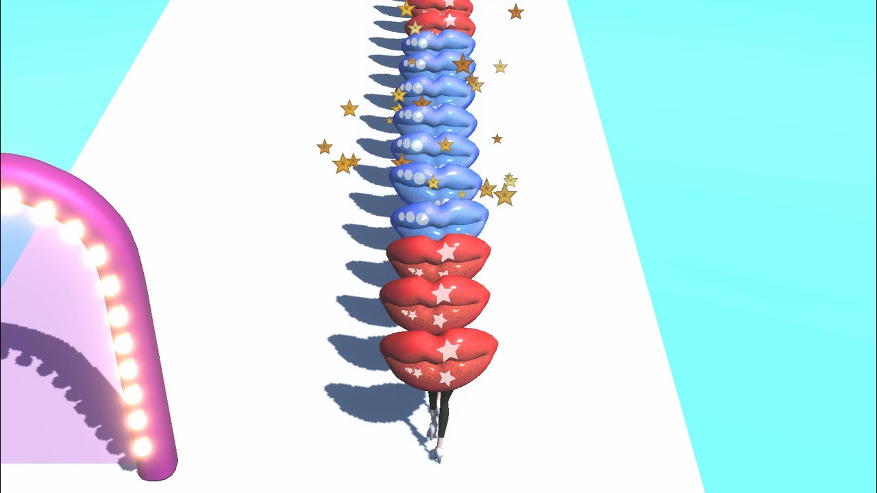 Lips Stack Lips Stack - Gameplay Walkthrough - All Levels (IOS, Android) - YouTube