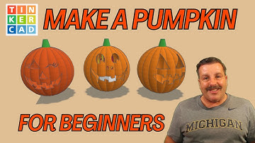 Make a Tinkercad Scribble Jack O Lantern Halloween Pumpkin in Minutes!