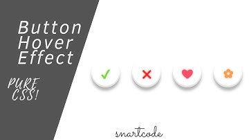 Buttons With Awesome Hover Effects Using Only HTML & Css